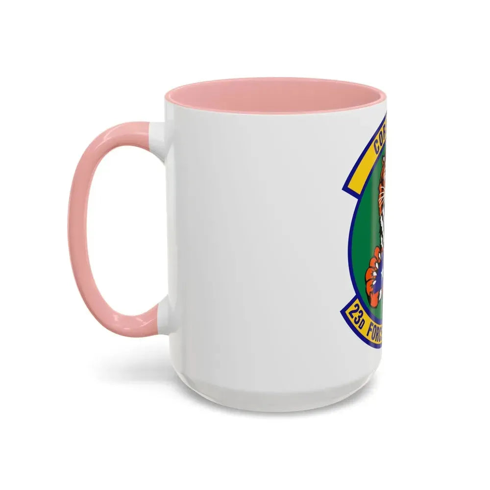 23d Force Support Squadron (U.S. Air Force) Accent Coffee Mug - Go Mug Yourself
