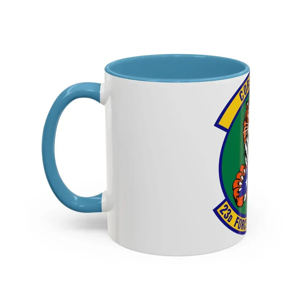 23d Force Support Squadron (U.S. Air Force) Accent Coffee Mug - Go Mug Yourself