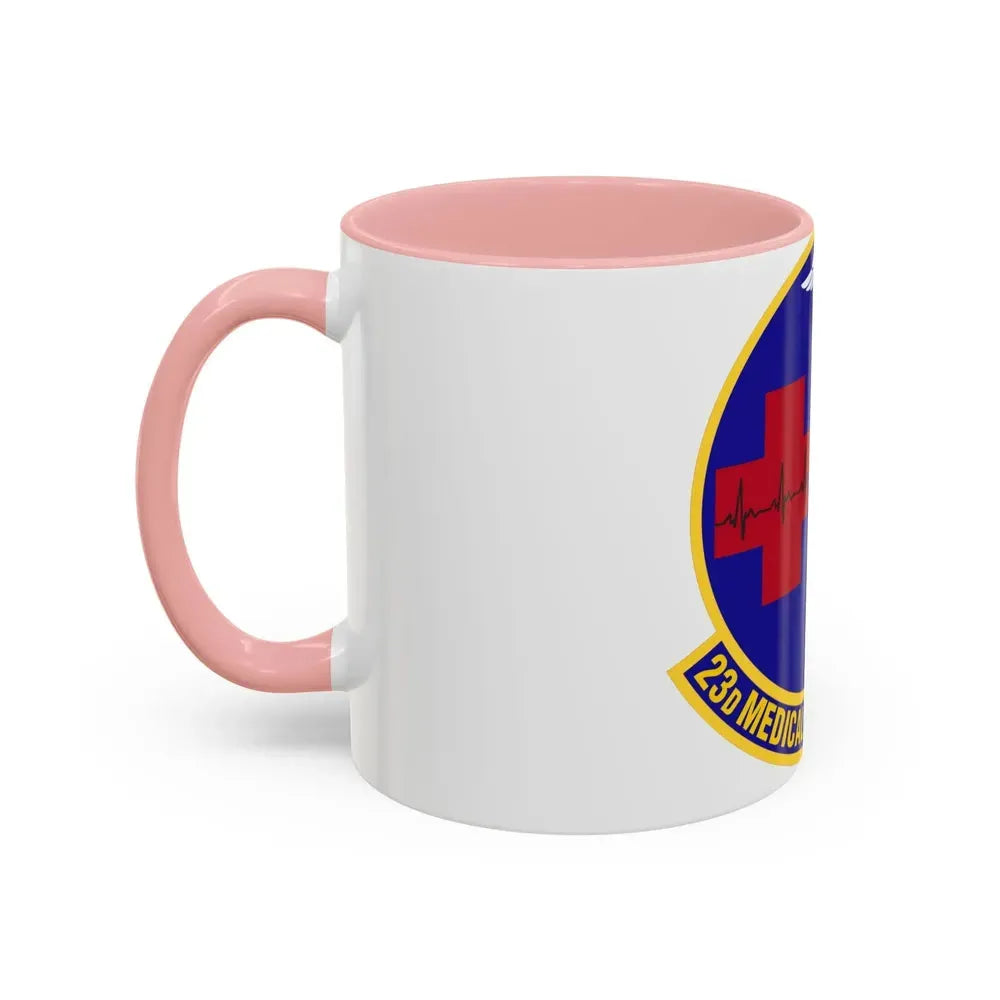 23d Medical Operations Squadron (U.S. Air Force) Accent Coffee Mug - Go Mug Yourself