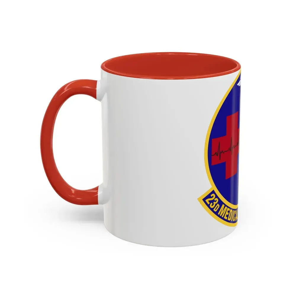 23d Medical Operations Squadron (U.S. Air Force) Accent Coffee Mug - Go Mug Yourself
