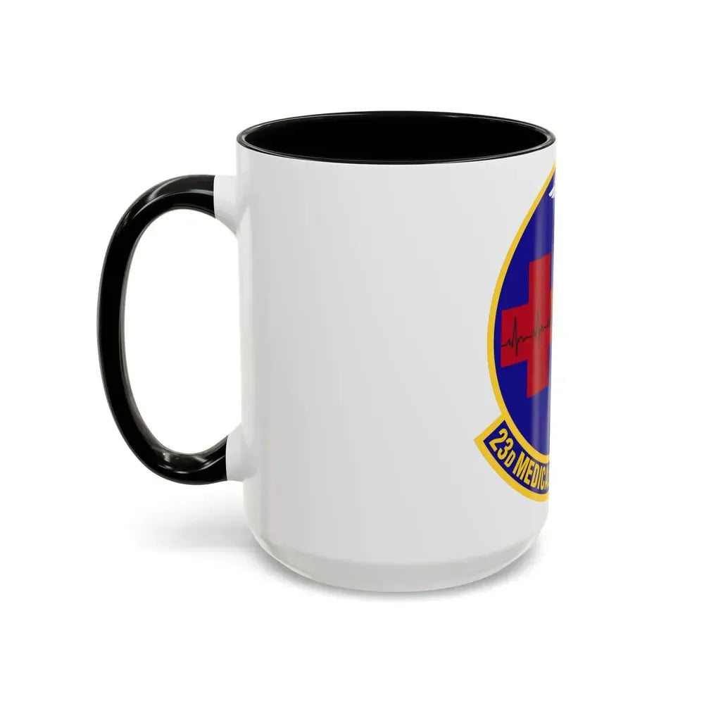 23d Medical Operations Squadron (U.S. Air Force) Accent Coffee Mug - Go Mug Yourself