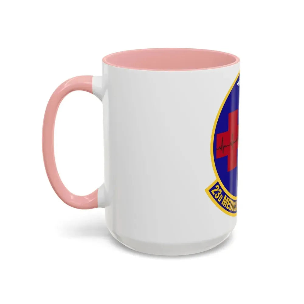 23d Medical Operations Squadron (U.S. Air Force) Accent Coffee Mug - Go Mug Yourself