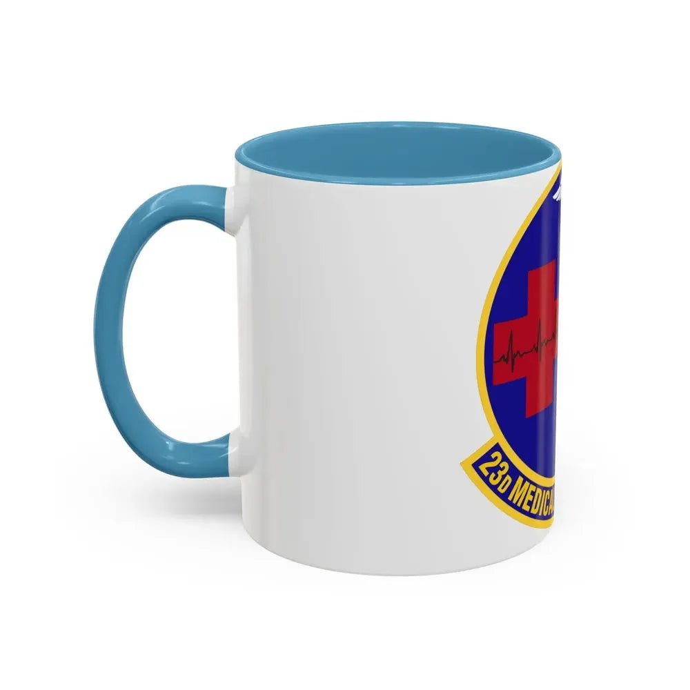 23d Medical Operations Squadron (U.S. Air Force) Accent Coffee Mug - Go Mug Yourself