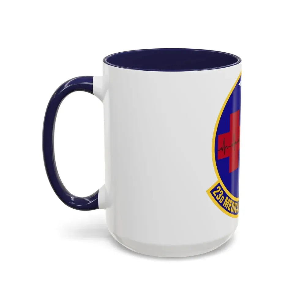 23d Medical Operations Squadron (U.S. Air Force) Accent Coffee Mug - Go Mug Yourself
