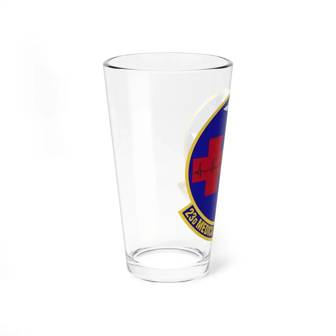 23d Medical Operations Squadron (U.S. Air Force) Pint Glass 16oz - Go Mug Yourself
