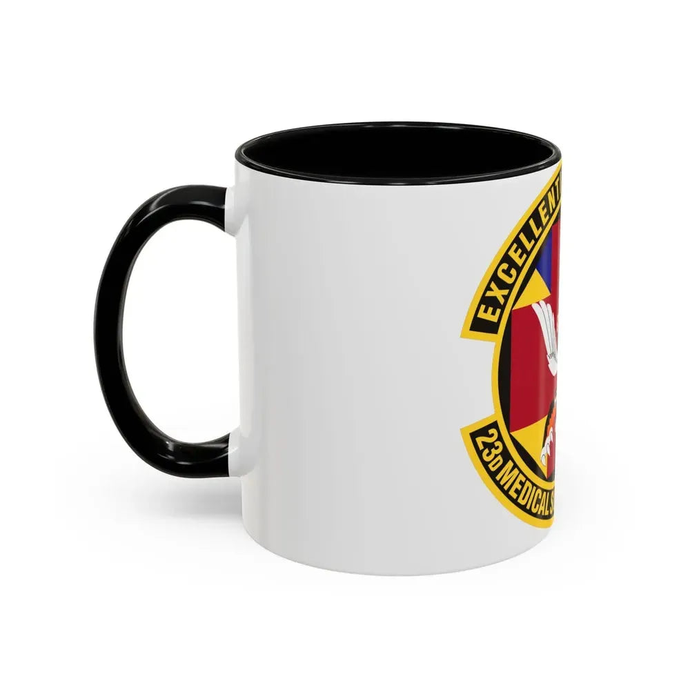 23d Medical Support Squadron (U.S. Air Force) Accent Coffee Mug - Go Mug Yourself