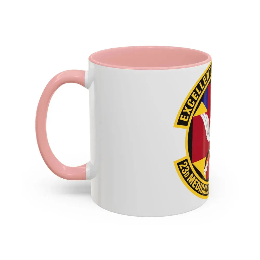 23d Medical Support Squadron (U.S. Air Force) Accent Coffee Mug - Go Mug Yourself