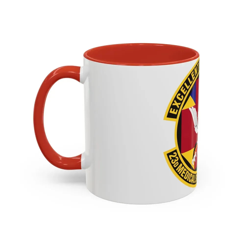 23d Medical Support Squadron (U.S. Air Force) Accent Coffee Mug - Go Mug Yourself
