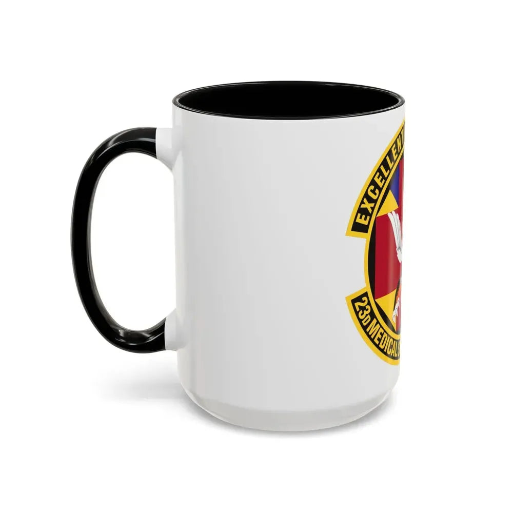 23d Medical Support Squadron (U.S. Air Force) Accent Coffee Mug - Go Mug Yourself