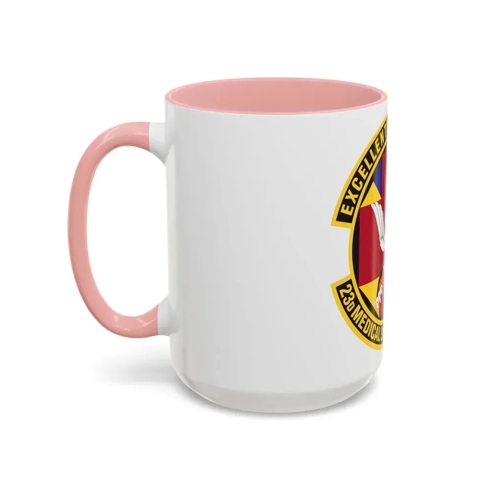 23d Medical Support Squadron (U.S. Air Force) Accent Coffee Mug - Go Mug Yourself