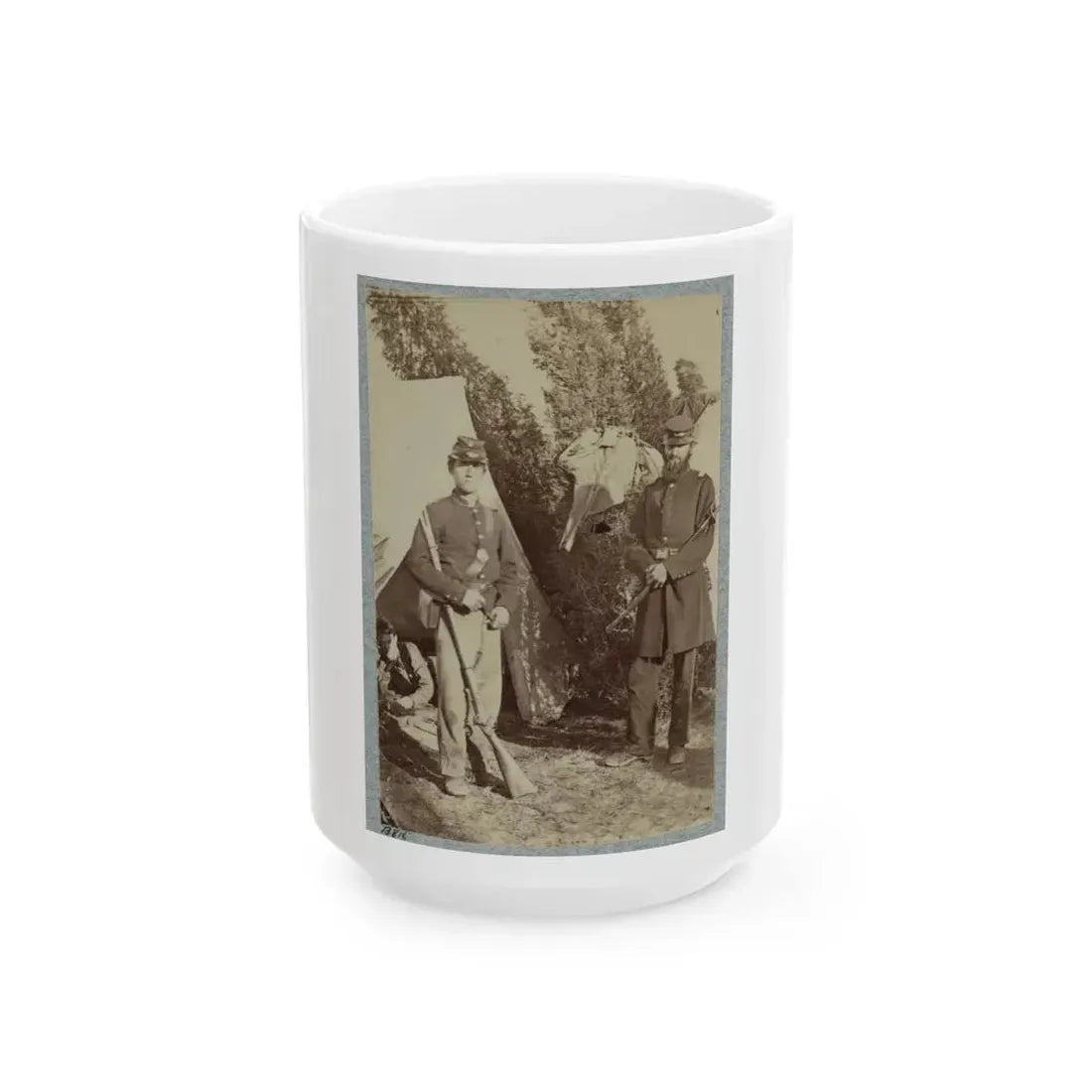 23d New York Infantry 001 (U.S. Civil War) White Coffee Mug 15oz - Go Mug Yourself