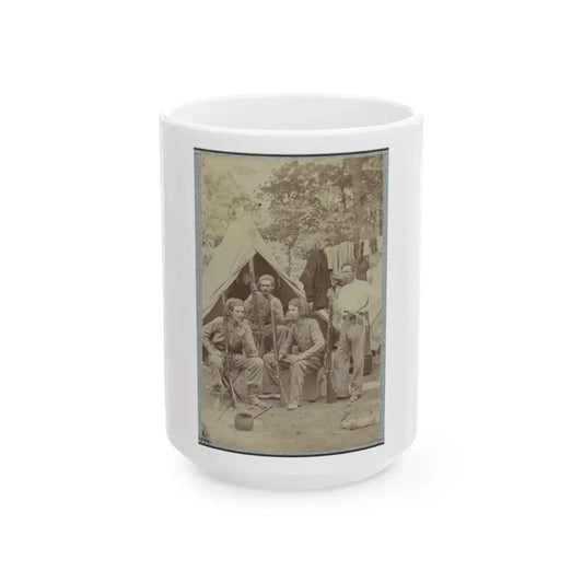 23d New York Infantry 005(2) (U.S. Civil War) White Coffee Mug 15oz - Go Mug Yourself