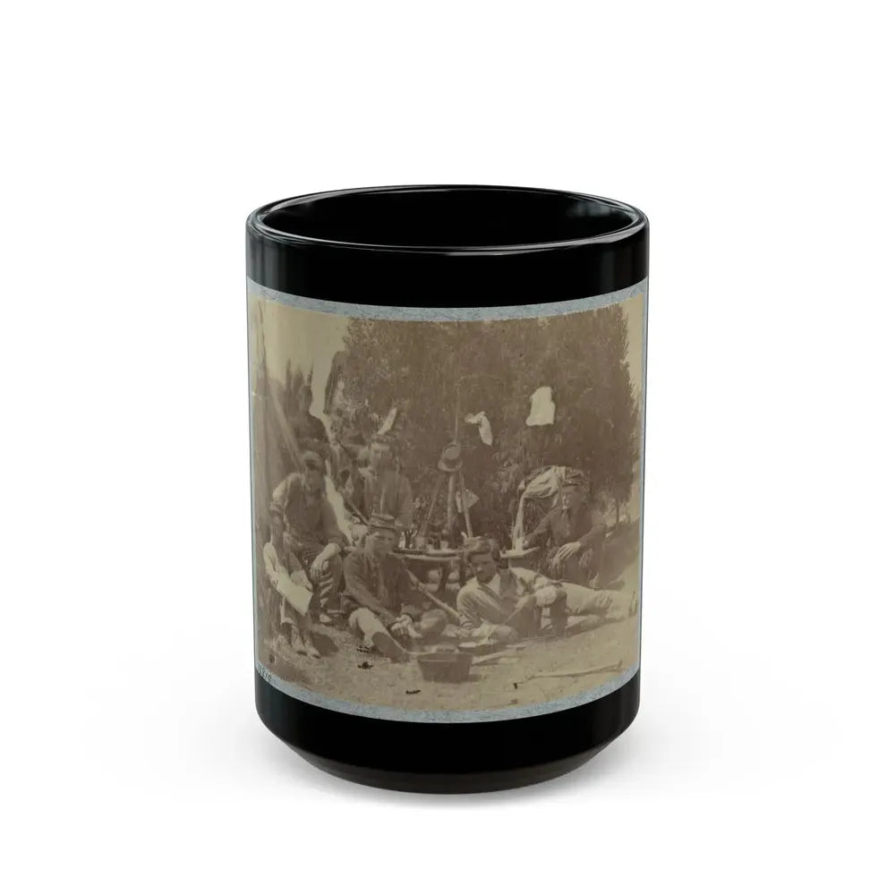 23d New York Infantry(2) (U.S. Civil War) Black Coffee Mug 15oz - Go Mug Yourself