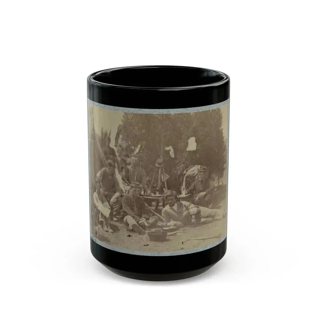 23d New York Infantry(2) (U.S. Civil War) Black Coffee Mug 15oz - Go Mug Yourself