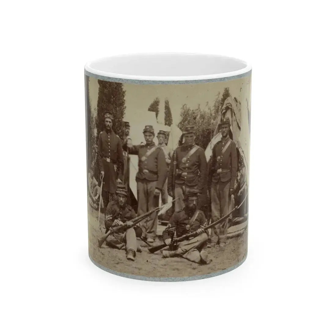 23d New York Infantry (U.S. Civil War) White Coffee Mug 11oz - Go Mug Yourself