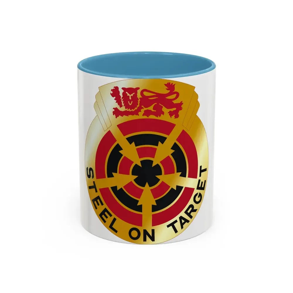 23rd Air Defense Artillery Group (U.S. Army) Accent Coffee Mug 11oz Light Blue - Go Mug Yourself