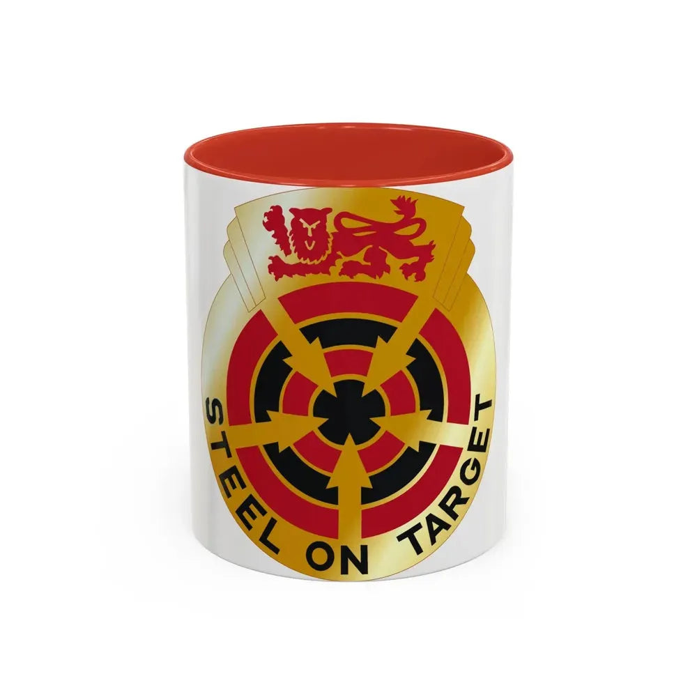 23rd Air Defense Artillery Group (U.S. Army) Accent Coffee Mug 11oz Red - Go Mug Yourself