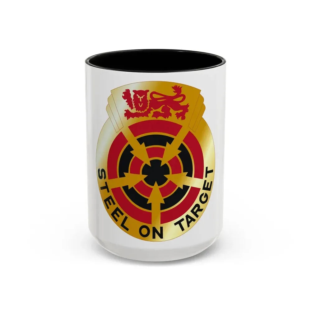 23rd Air Defense Artillery Group (U.S. Army) Accent Coffee Mug 15oz Black - Go Mug Yourself
