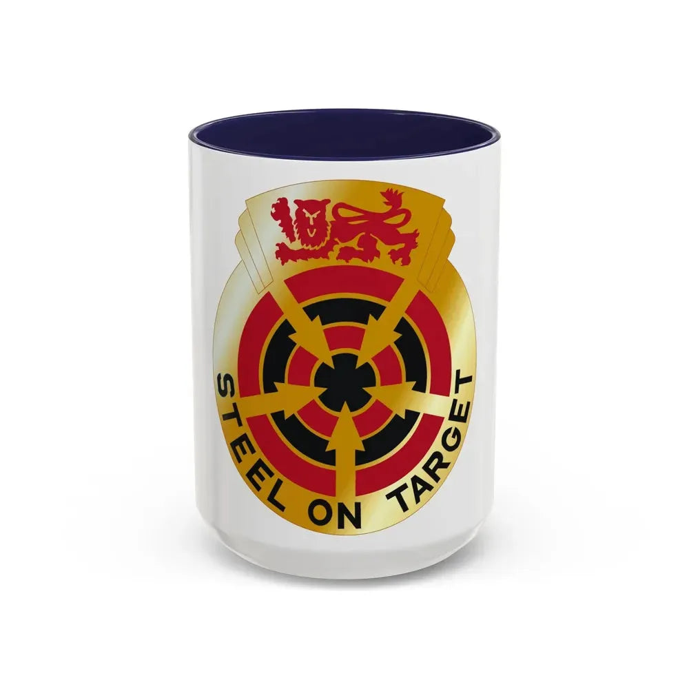 23rd Air Defense Artillery Group (U.S. Army) Accent Coffee Mug 15oz Navy - Go Mug Yourself