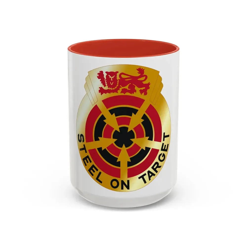 23rd Air Defense Artillery Group (U.S. Army) Accent Coffee Mug 15oz Red - Go Mug Yourself