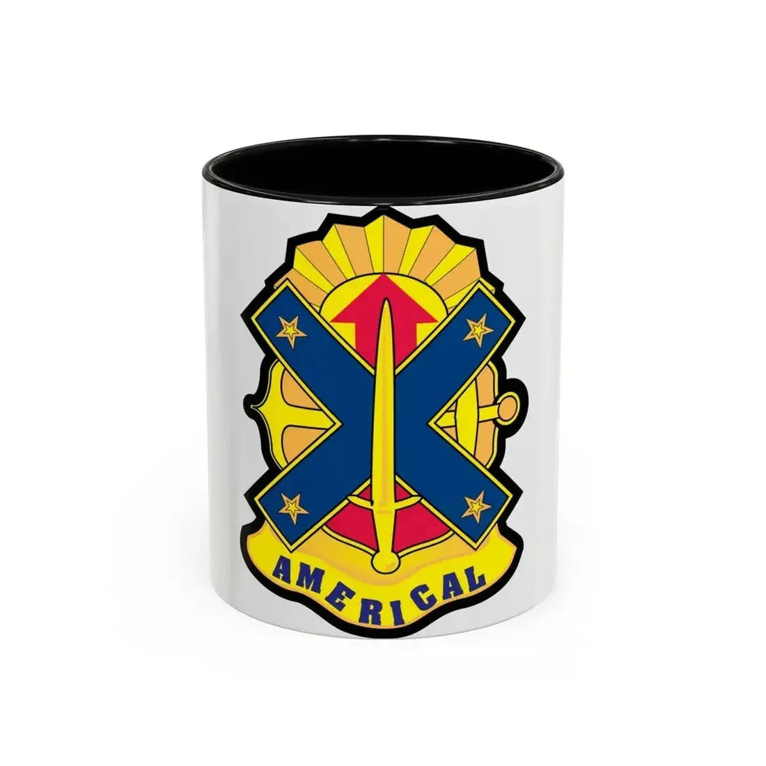 23rd Infantry Division 2 (U.S. Army) Accent Coffee Mug 11oz Black - Go Mug Yourself
