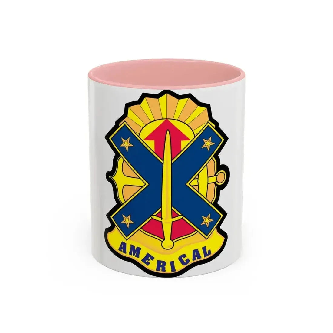 23rd Infantry Division 2 (U.S. Army) Accent Coffee Mug 11oz Pink - Go Mug Yourself