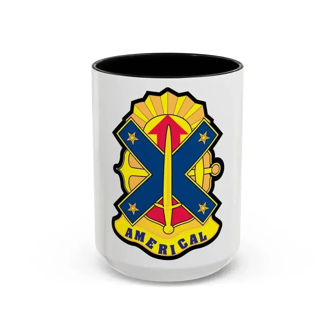 23rd Infantry Division 2 (U.S. Army) Accent Coffee Mug 15oz Black - Go Mug Yourself