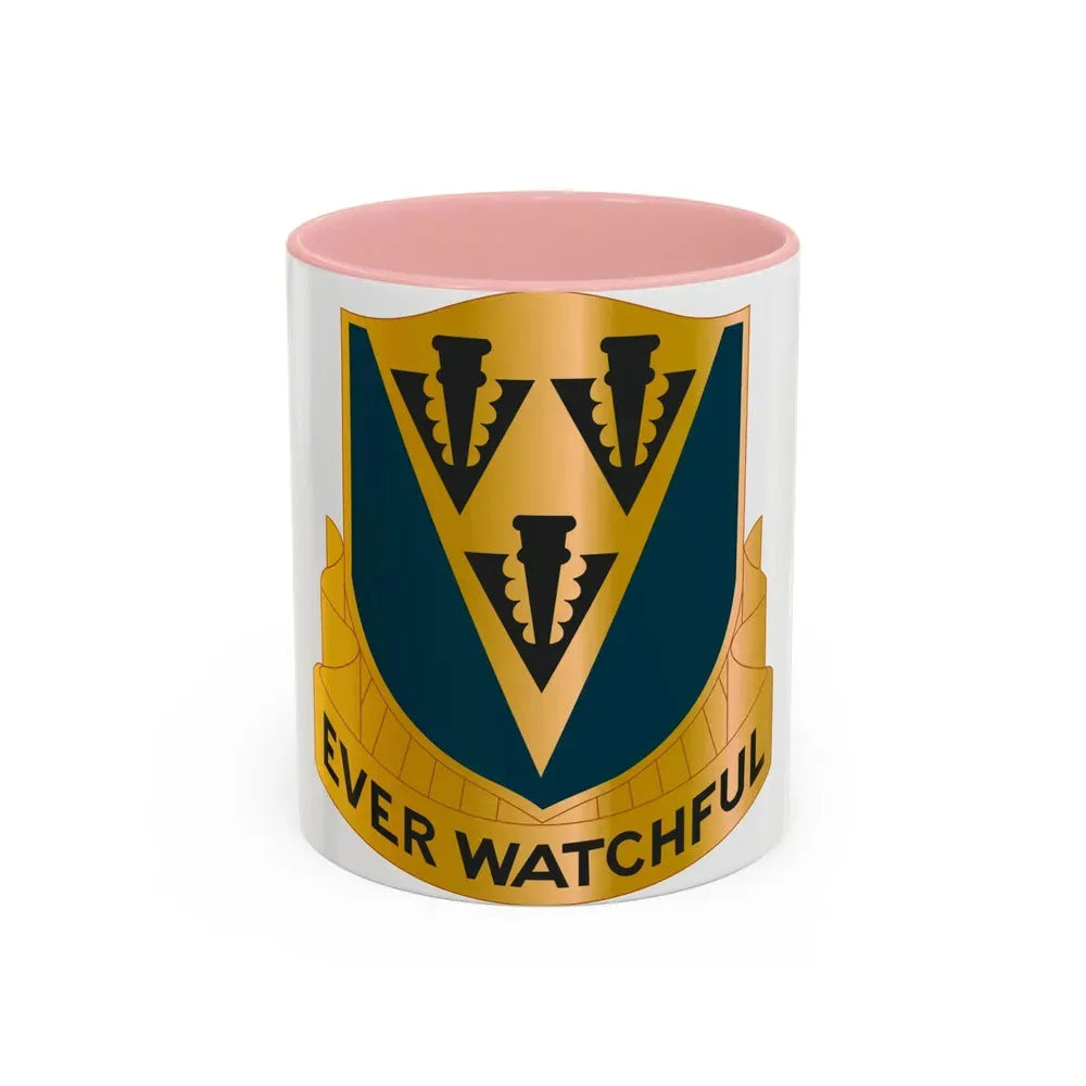 24 Aviation Regiment (U.S. Army) Accent Coffee Mug 11oz Pink - Go Mug Yourself