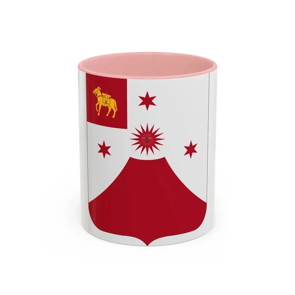24 Field Artillery Regiment 2 (U.S. Army) Accent Coffee Mug 11oz Pink - Go Mug Yourself