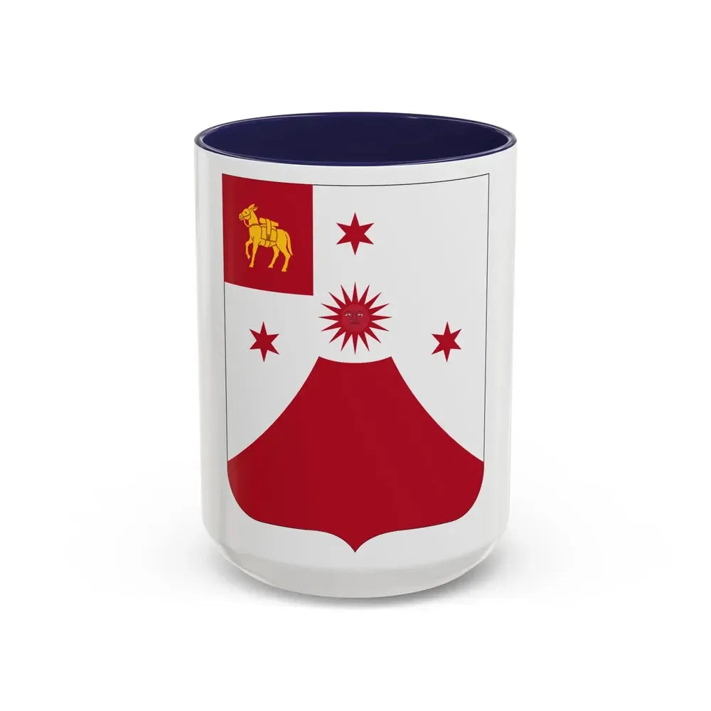 24 Field Artillery Regiment 2 (U.S. Army) Accent Coffee Mug 15oz Navy - Go Mug Yourself