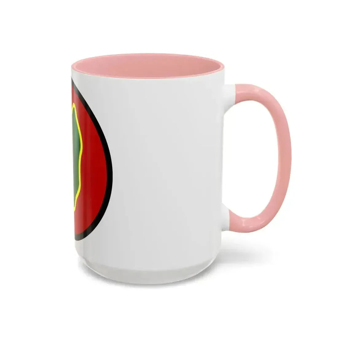 24 Infantry Division SSI (U.S. Army) Accent Coffee Mug - Go Mug Yourself