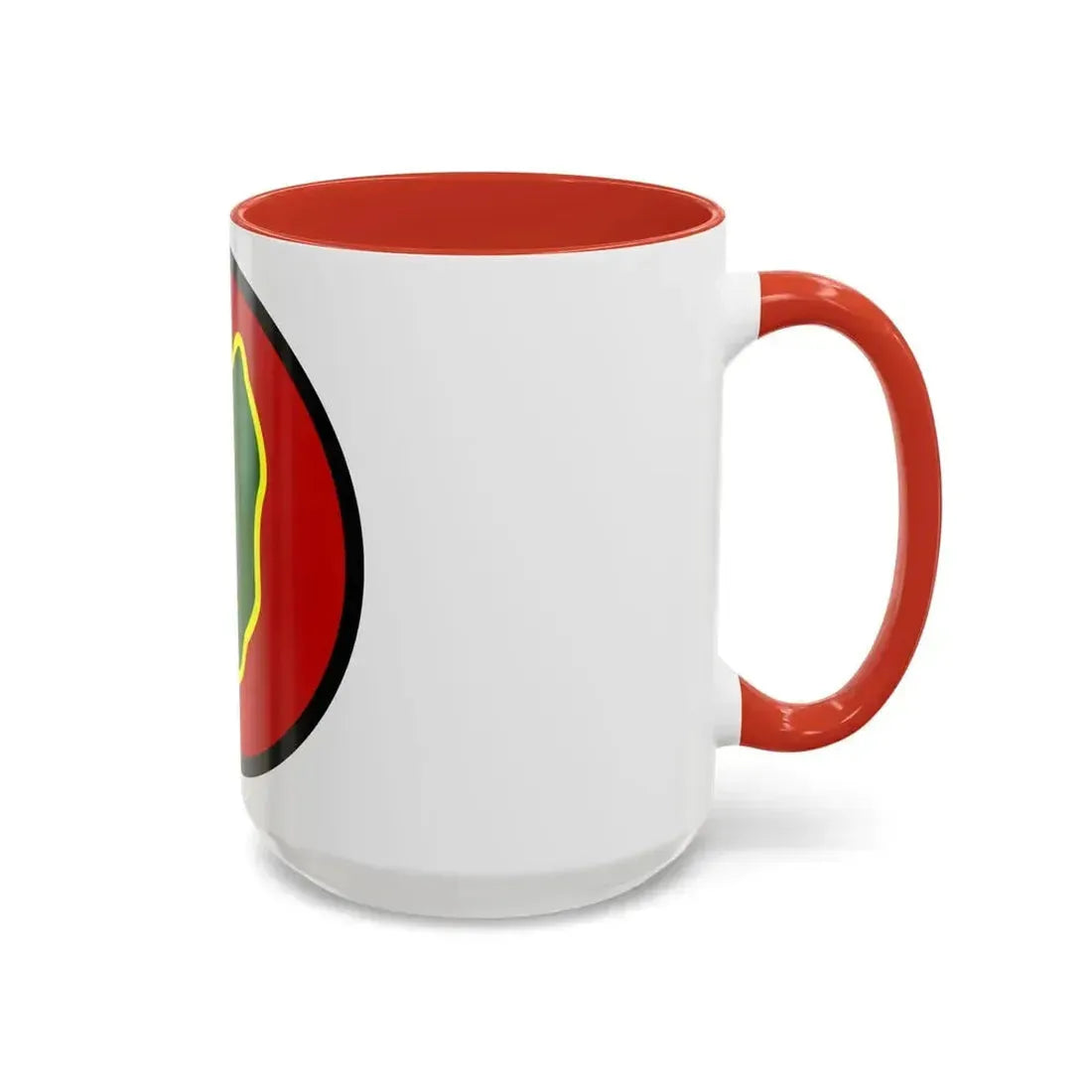 24 Infantry Division SSI (U.S. Army) Accent Coffee Mug - Go Mug Yourself