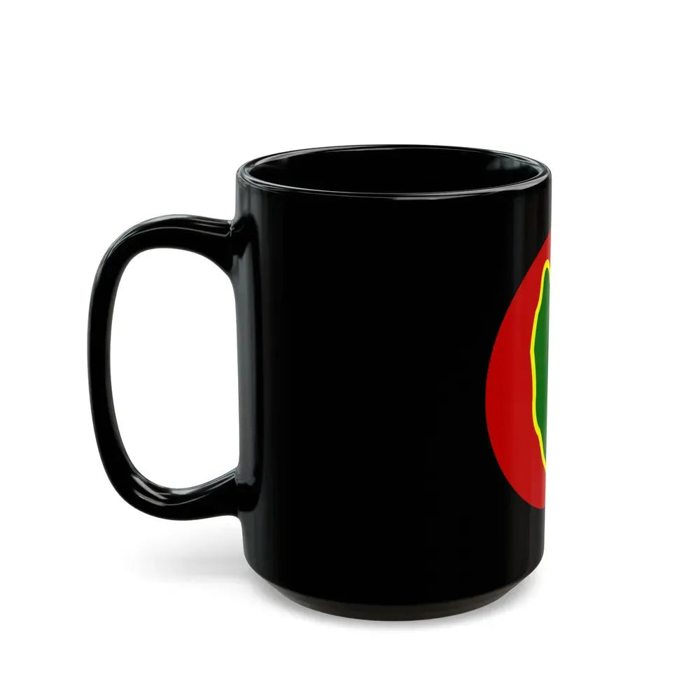 24 Infantry Division SSI (U.S. Army) Black Coffee Mug - Go Mug Yourself