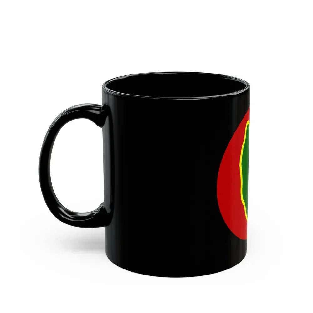 24 Infantry Division SSI (U.S. Army) Black Coffee Mug - Go Mug Yourself