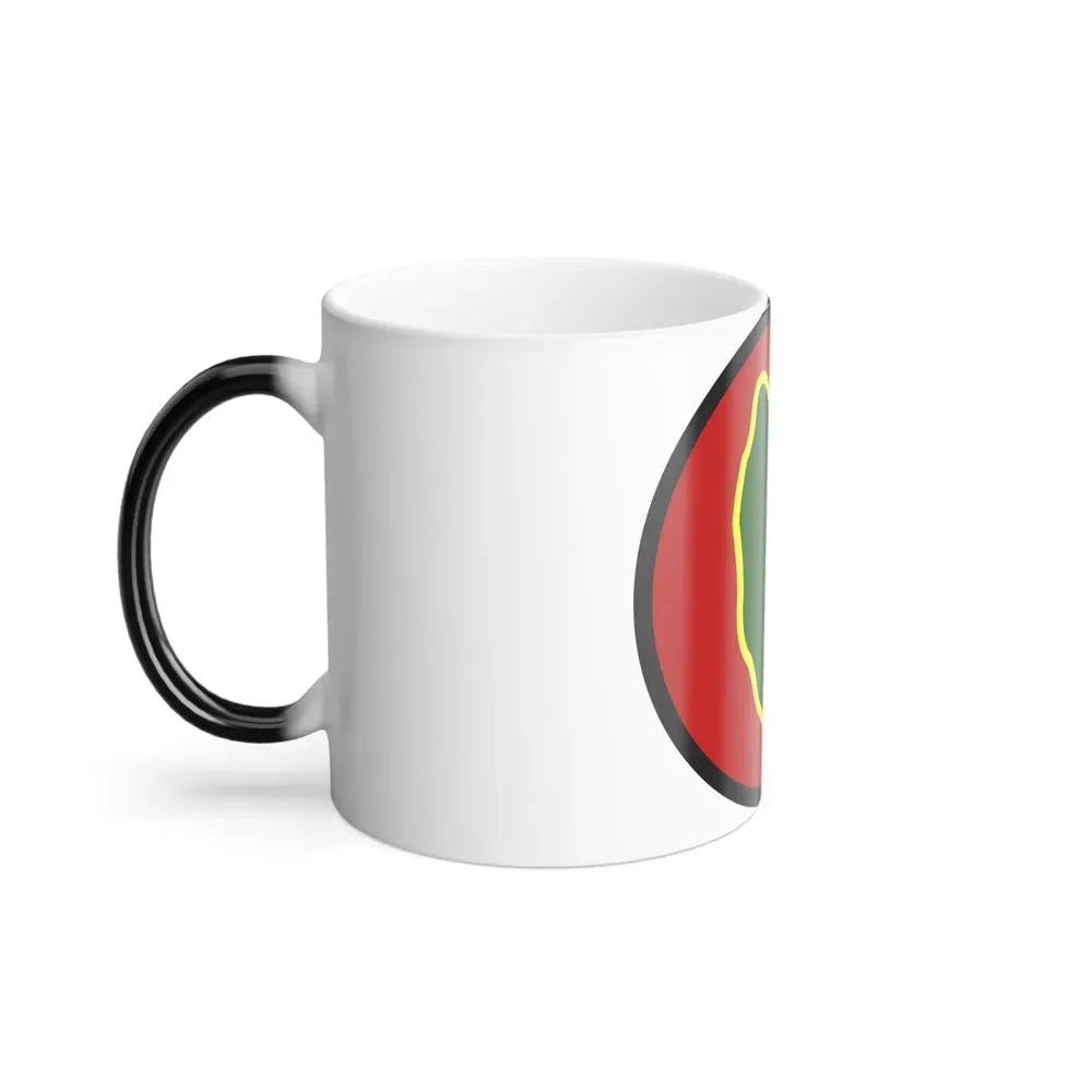 24 Infantry Division SSI (U.S. Army) Color Changing Coffee Mug - Go Mug Yourself