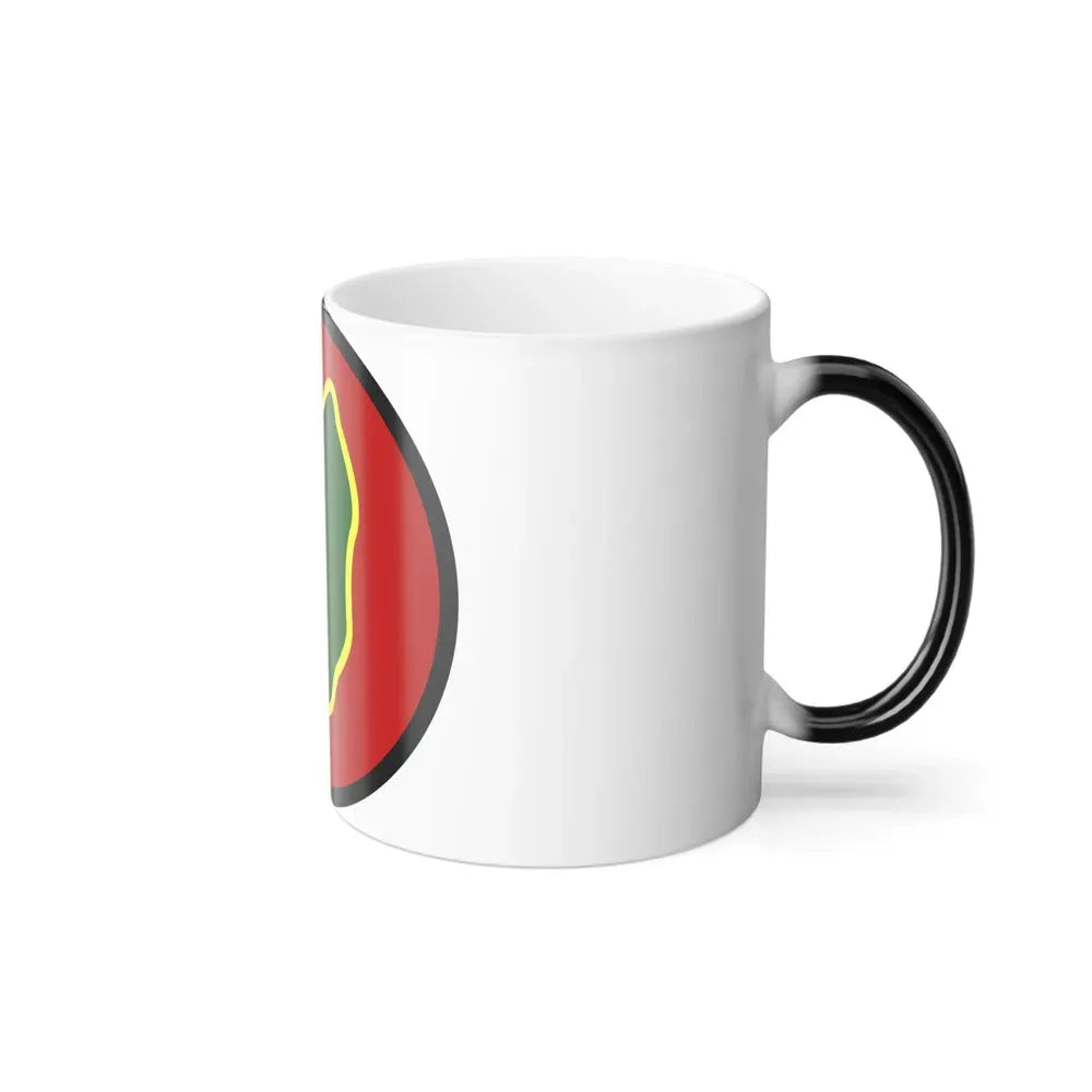 24 Infantry Division SSI (U.S. Army) Color Changing Coffee Mug - Go Mug Yourself