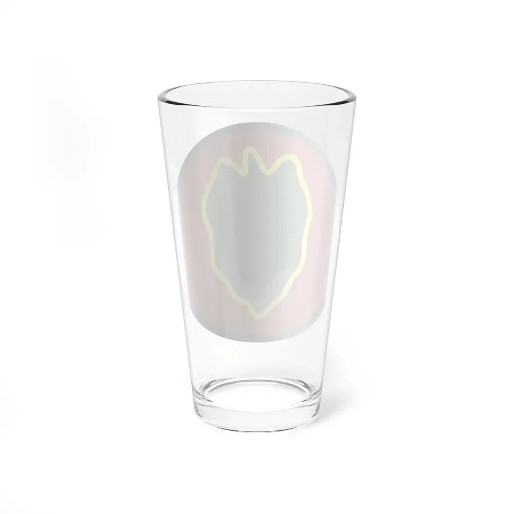 24 Infantry Division SSI (U.S. Army) Pint Glass 16oz - Go Mug Yourself