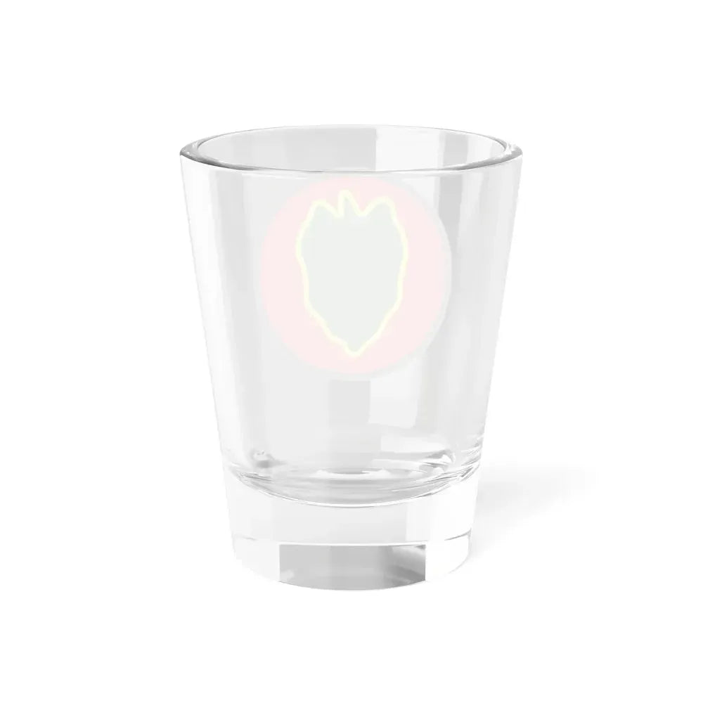 24 Infantry Division SSI (U.S. Army) Shot Glass 1.5oz - Go Mug Yourself