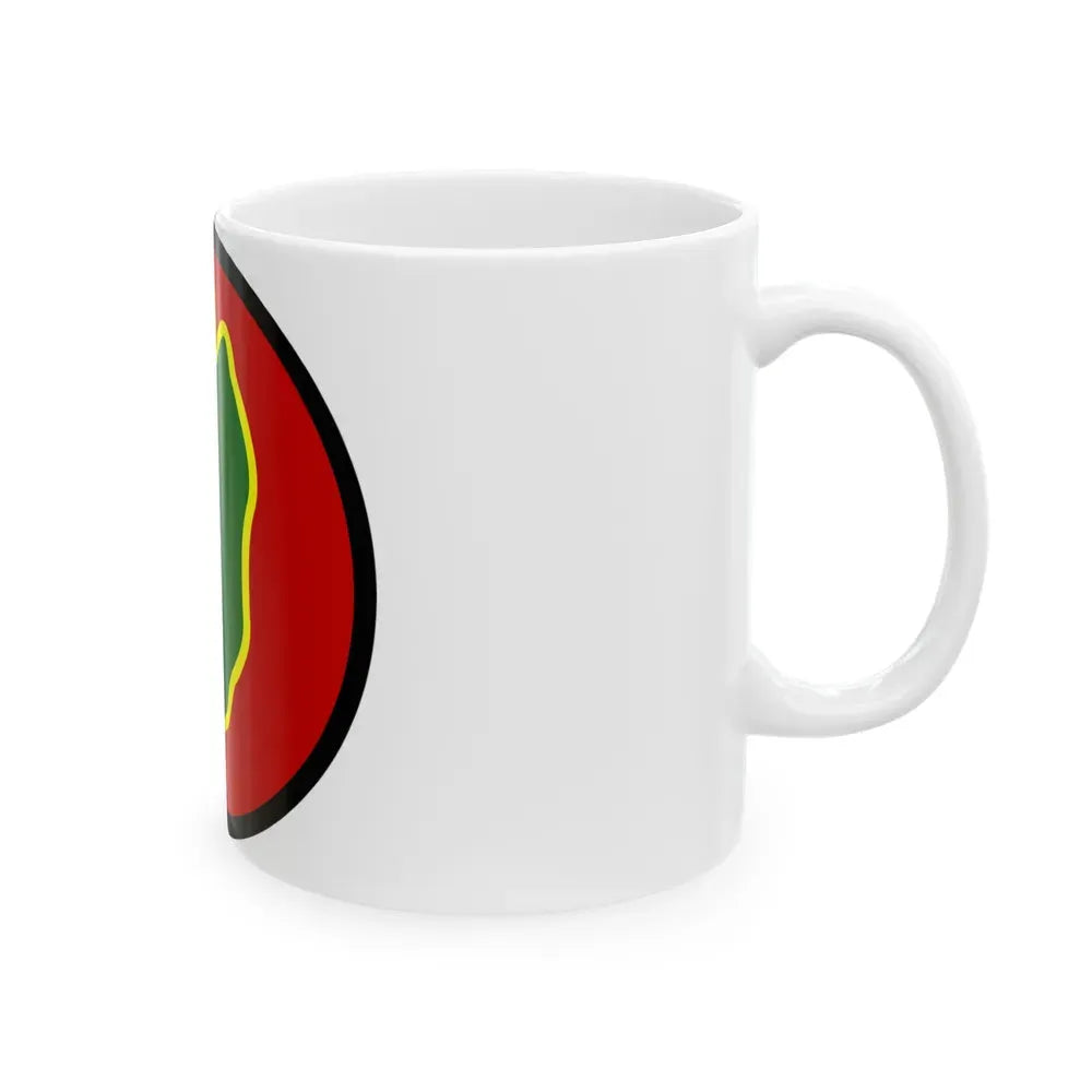 24 Infantry Division SSI (U.S. Army) White Coffee Mug - Go Mug Yourself