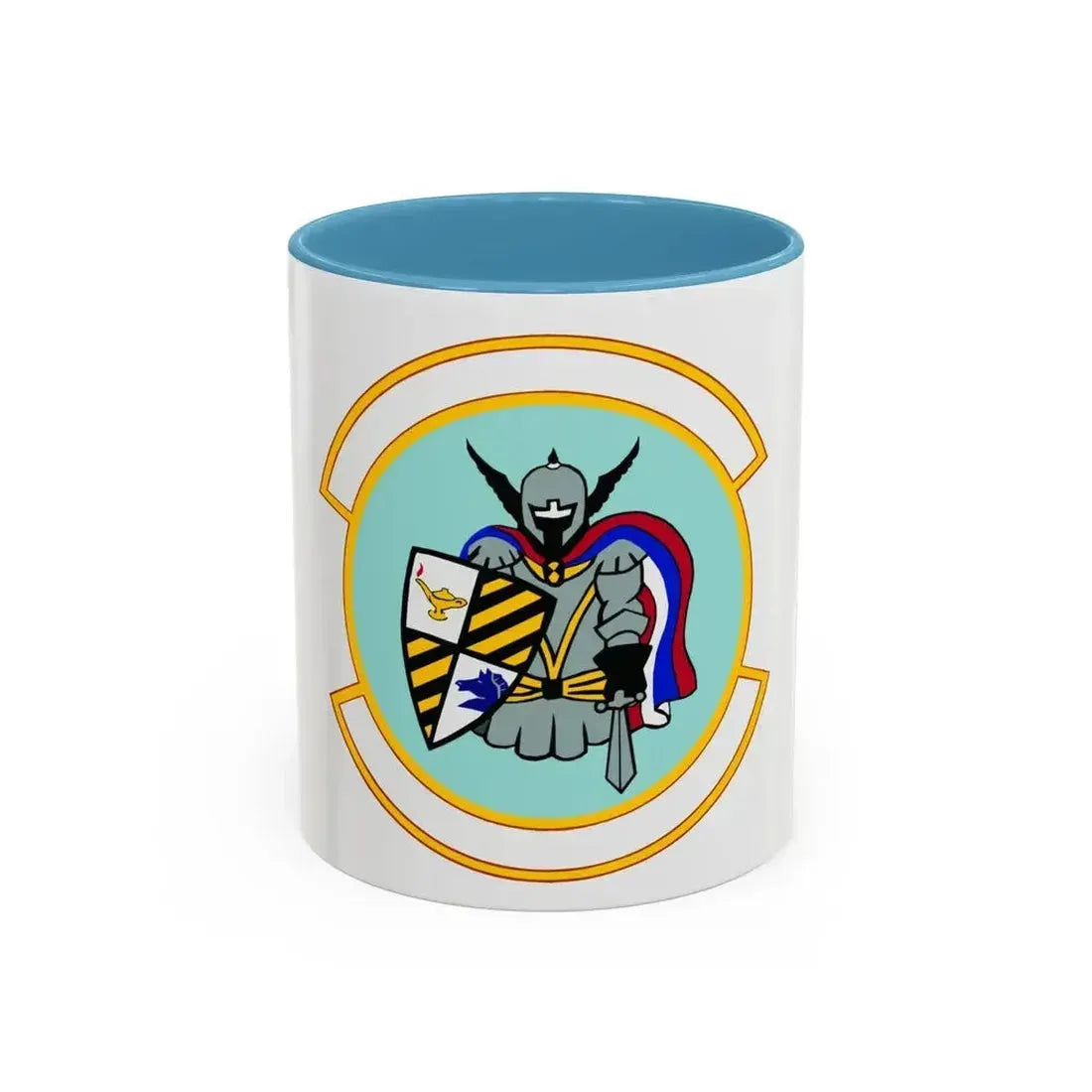 24 Training Squadron (U.S. Air Force) Accent Coffee Mug 11oz Light Blue - Go Mug Yourself