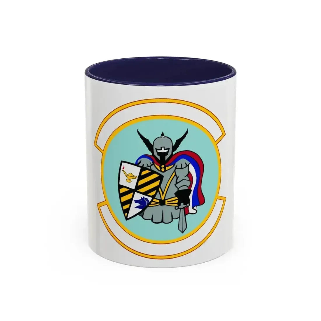24 Training Squadron (U.S. Air Force) Accent Coffee Mug 11oz Navy - Go Mug Yourself