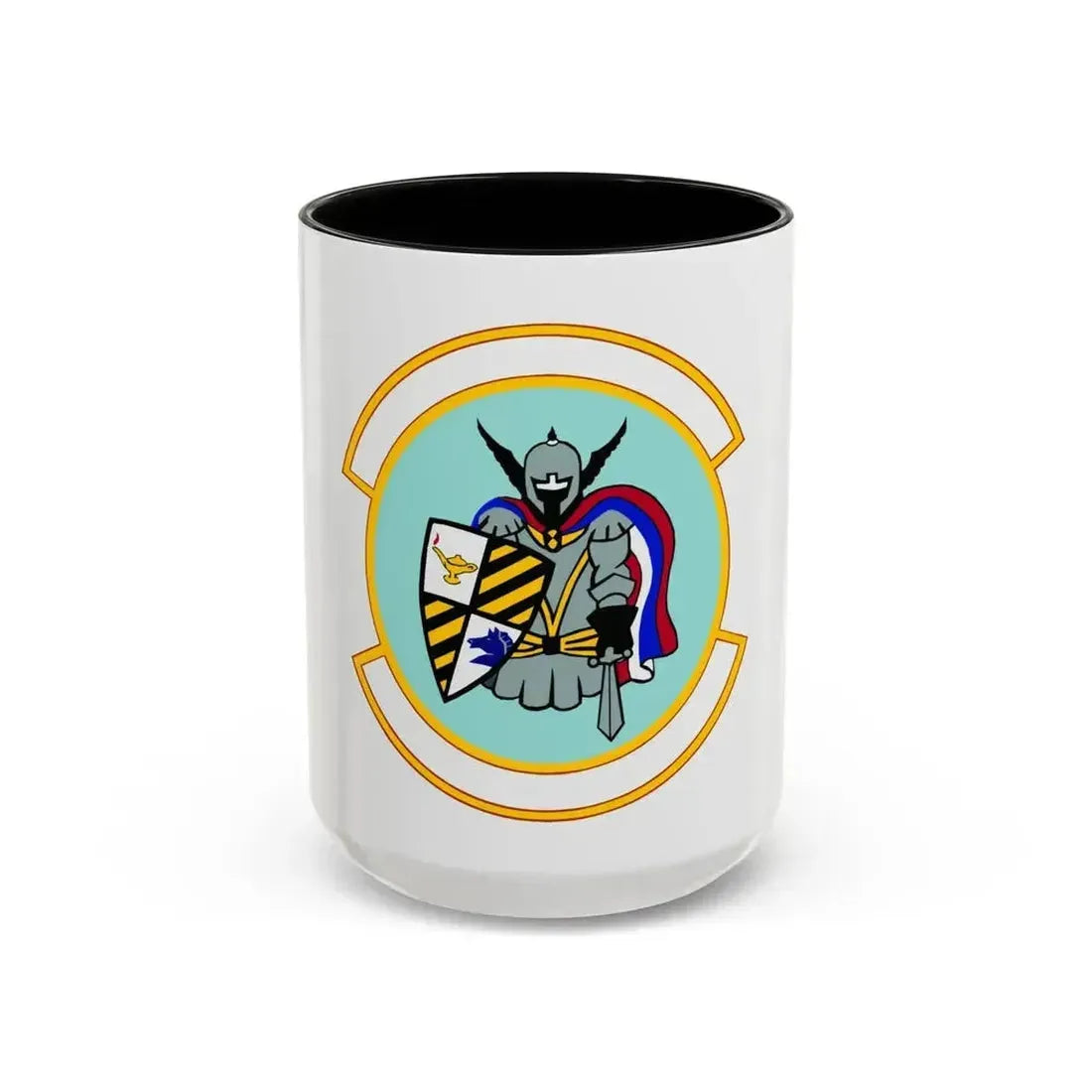 24 Training Squadron (U.S. Air Force) Accent Coffee Mug 15oz Black - Go Mug Yourself