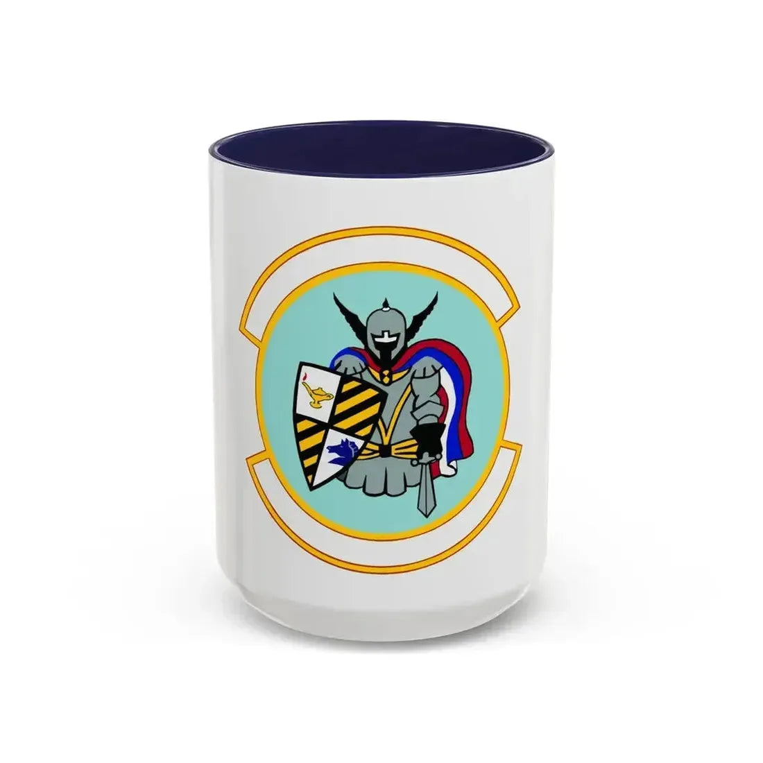 24 Training Squadron (U.S. Air Force) Accent Coffee Mug 15oz Navy - Go Mug Yourself