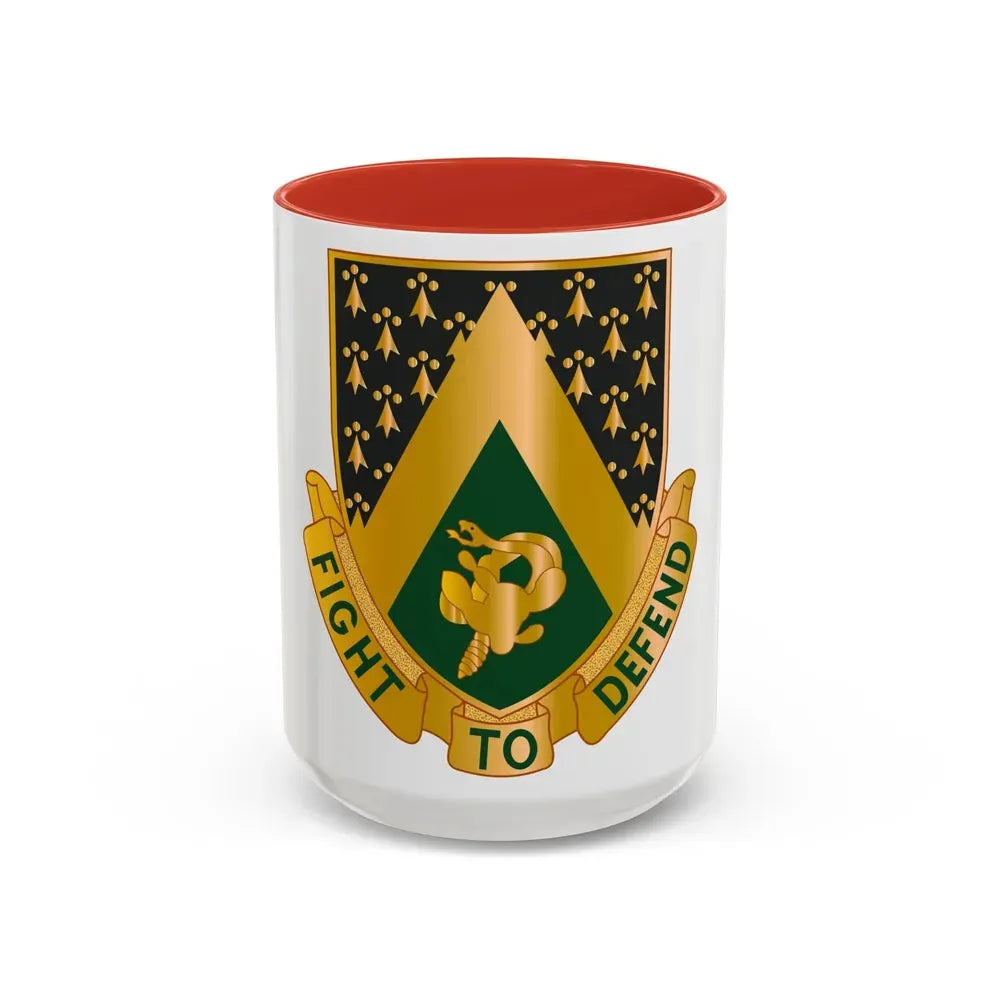 240 Cavalry Regiment (U.S. Army) Accent Coffee Mug 15oz Pink - Go Mug Yourself