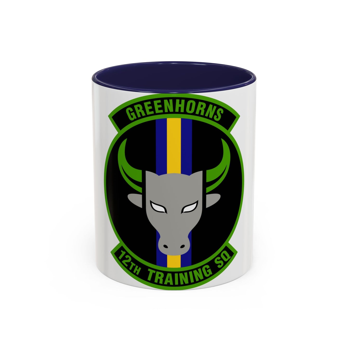 12 Training Sq AETC (U.S. Air Force) Accent Coffee Mug