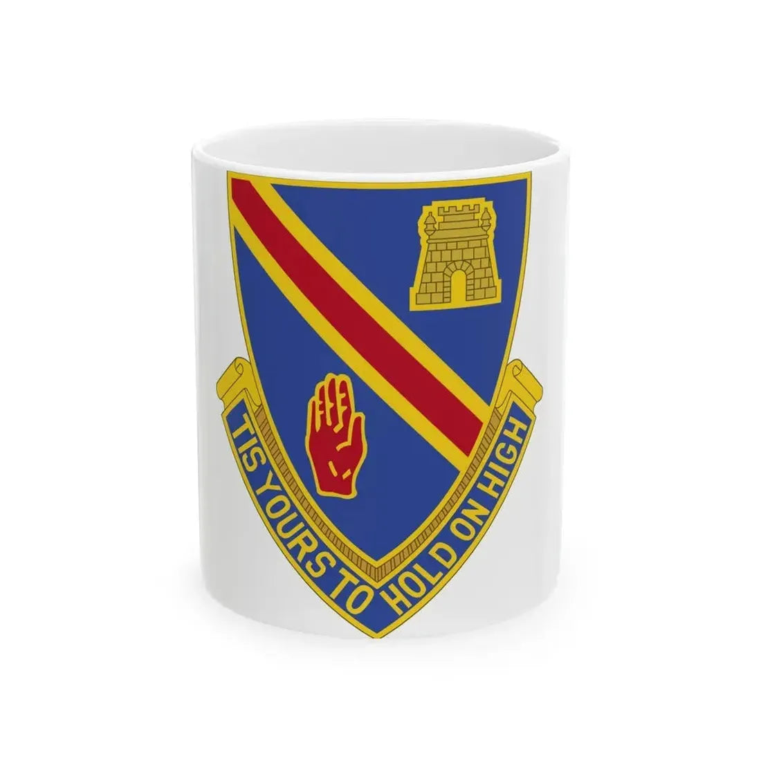 241 Engineer Battalion (U.S. Army) White Coffee Mug - Go Mug Yourself