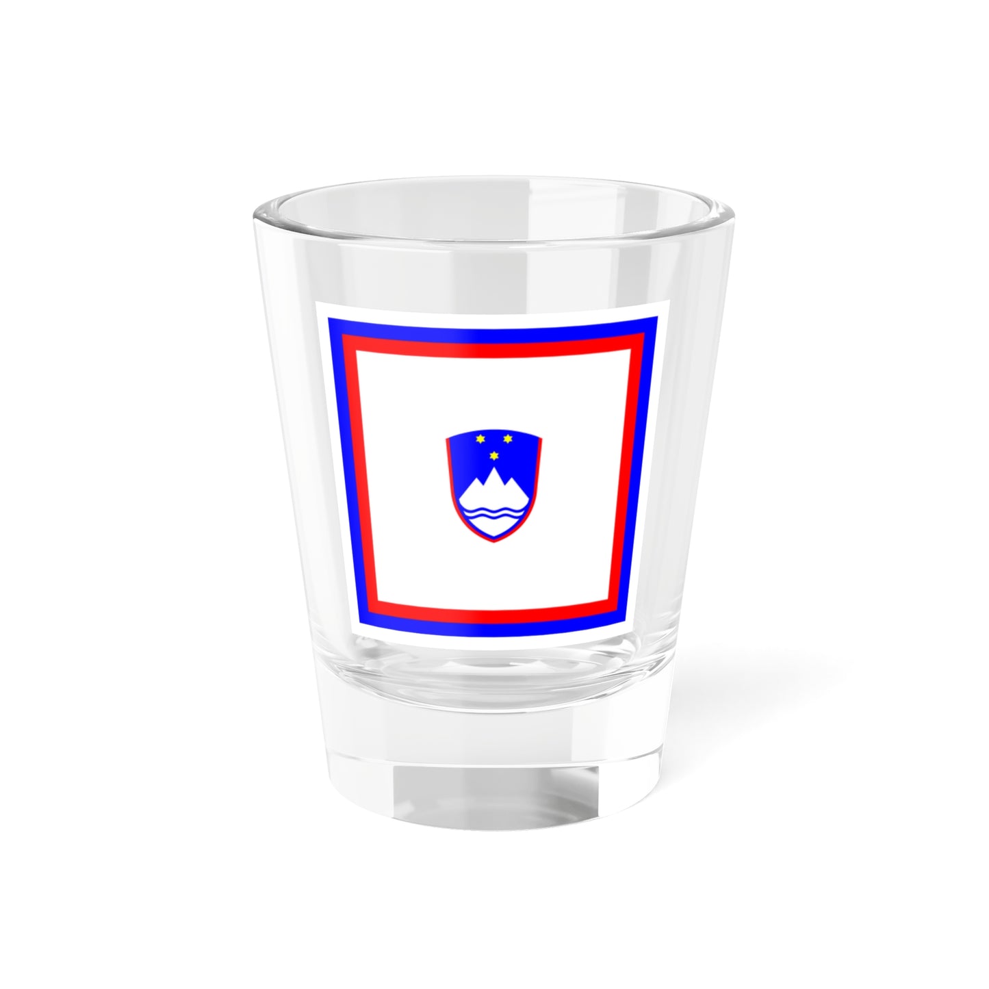 Flag of the President of Slovenia (Slovenia) Shot Glass 1.5oz