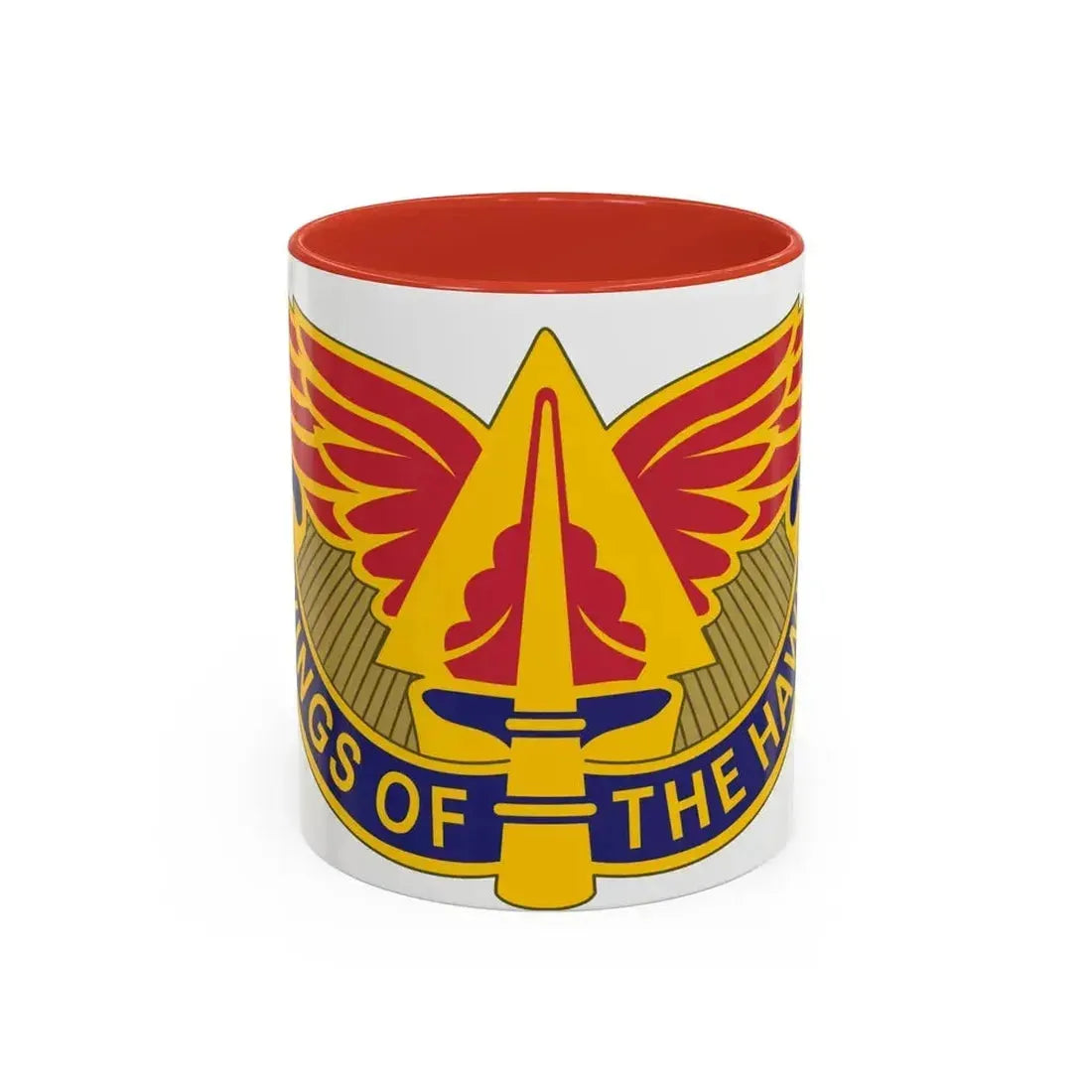 244 Aviation Brigade 2 (U.S. Army) Accent Coffee Mug 11oz Red - Go Mug Yourself