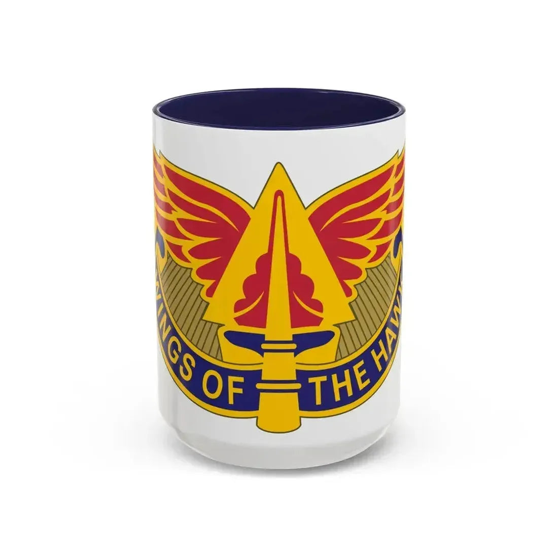 244 Aviation Brigade 2 (U.S. Army) Accent Coffee Mug 15oz Navy - Go Mug Yourself