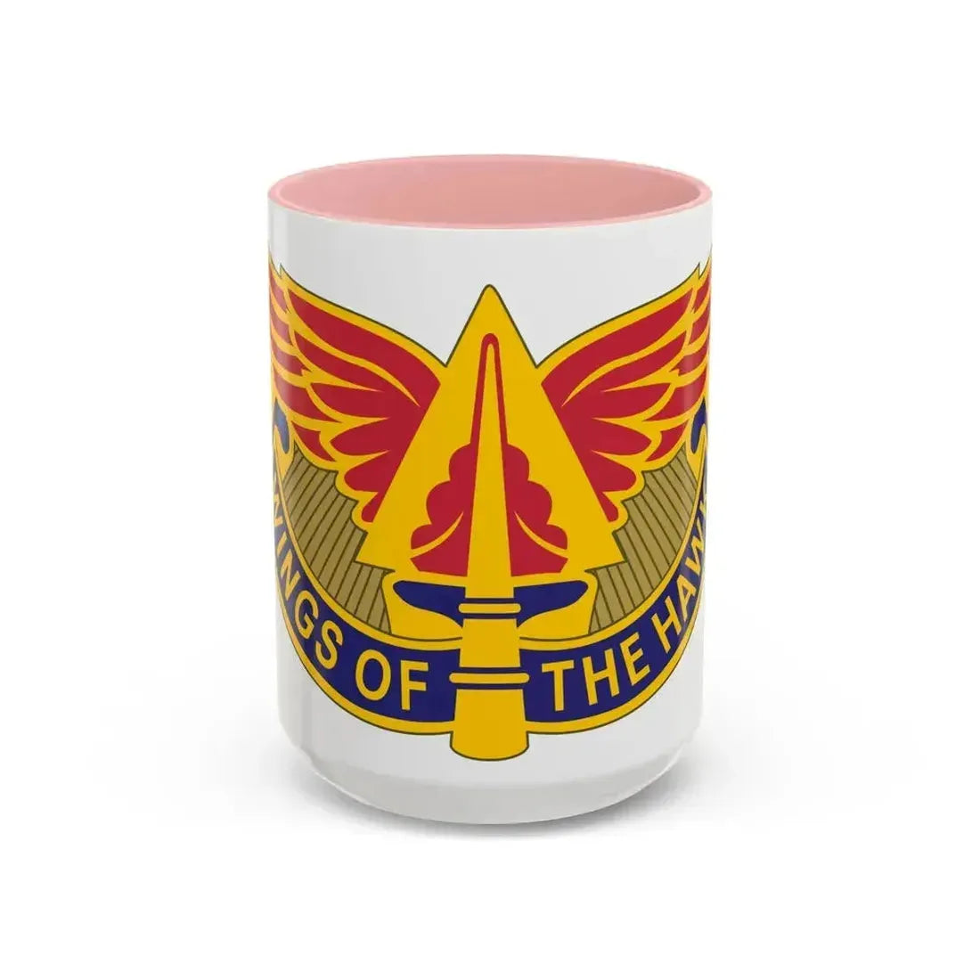 244 Aviation Brigade 2 (U.S. Army) Accent Coffee Mug 15oz Pink - Go Mug Yourself
